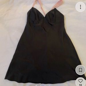 Black vintage Victoria’s Secret slip dress